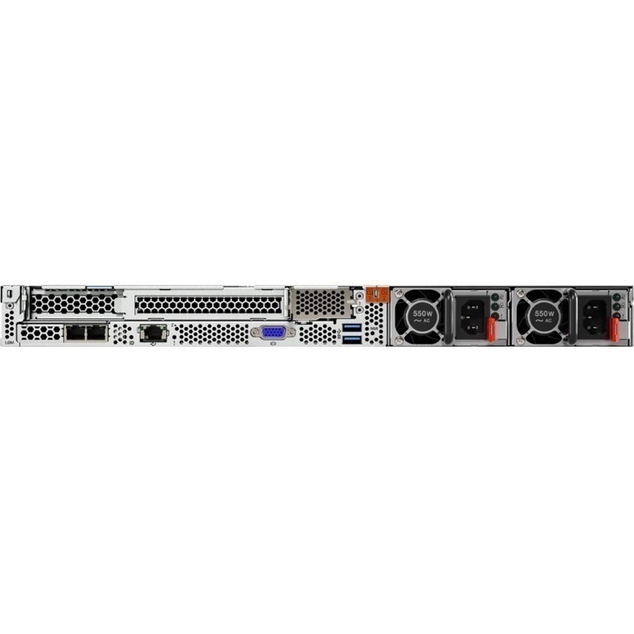 Lenovo Thinksystem Sr630 7X02A0H8Na 1U Rack Server - 1 X Intel Xeon Silver 4214 2.20 Ghz - 32 Gb Ram - Serial Ata/600, 12Gb/S Sas Controller