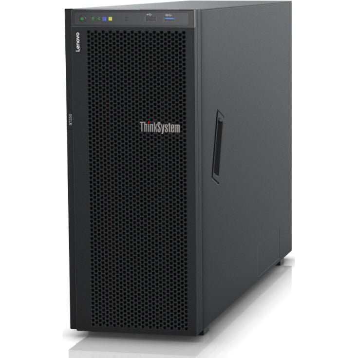 Lenovo Thinksystem St550 7X10A028Na 4U Tower Server - 1 X Intel Xeon Silver 4110 2.10 Ghz - 16 Gb Ram - 12Gb/S Sas, Serial Ata Controller
