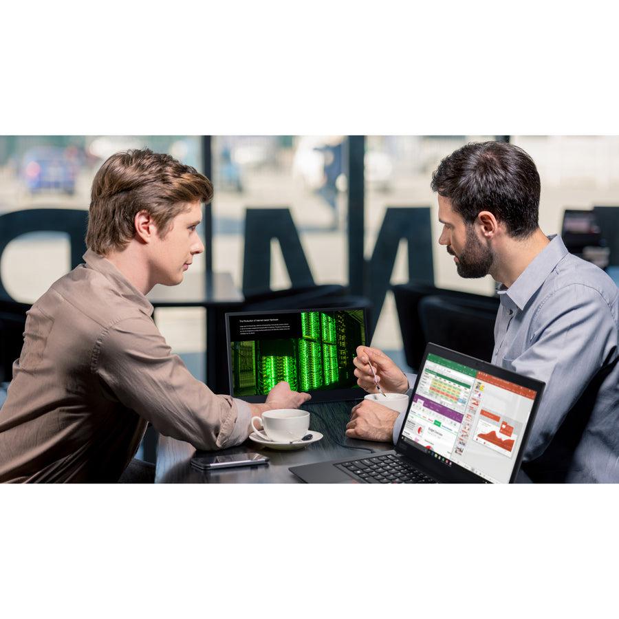 Lenovo Thinkvision M14 35.6 Cm (14") 1920 X 1080 Pixels Full Hd Led Black