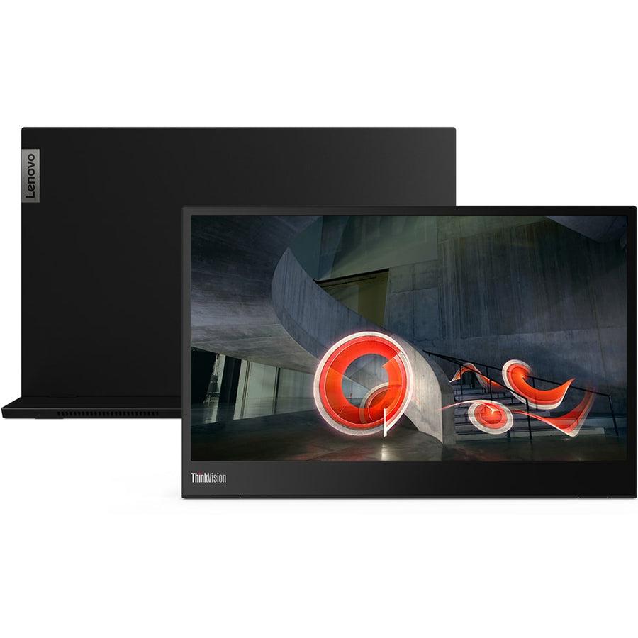 Lenovo Thinkvision M14 35.6 Cm (14") 1920 X 1080 Pixels Full Hd Led Black