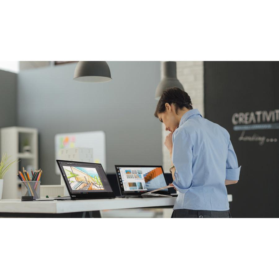 Lenovo Thinkvision M14 35.6 Cm (14") 1920 X 1080 Pixels Full Hd Led Black