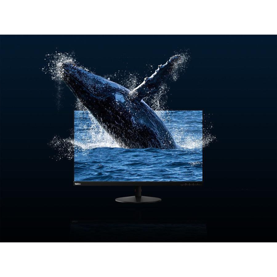 Lenovo Thinkvision S28U-10 71.1 Cm (28") 3840 X 2160 Pixels 4K Ultra Hd Led Black