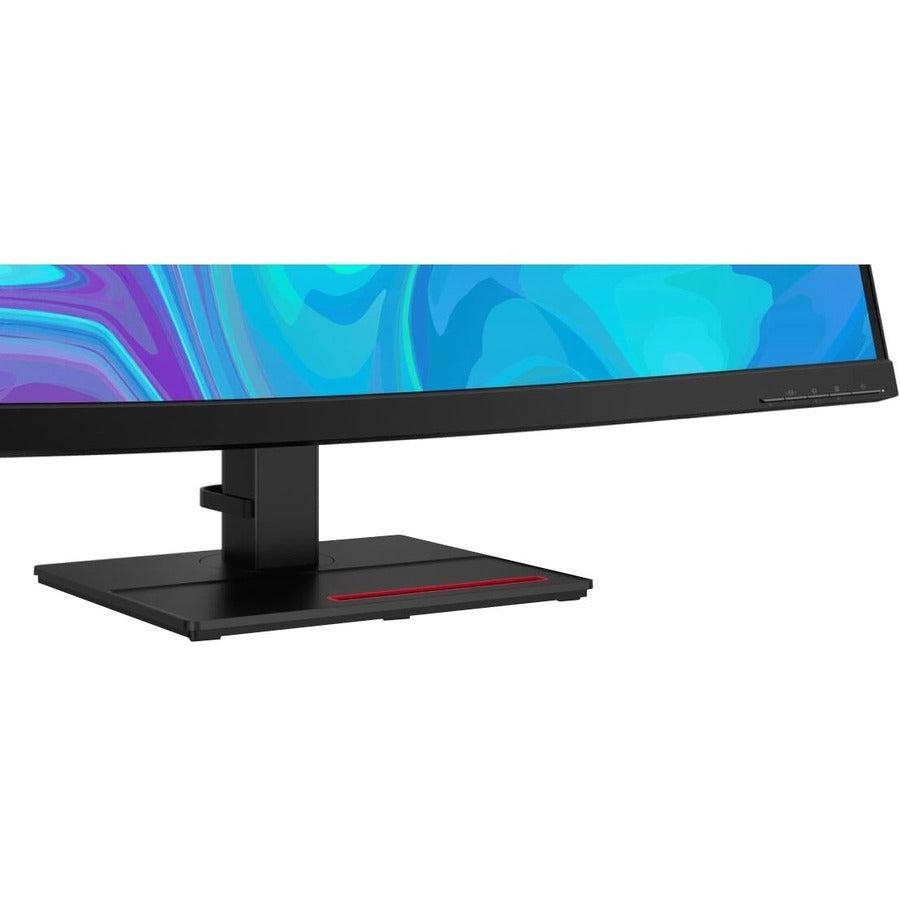 Lenovo Thinkvision T34W-20 86.4 Cm (34") 3440 X 1440 Pixels Ultrawide Quad Hd Led Black