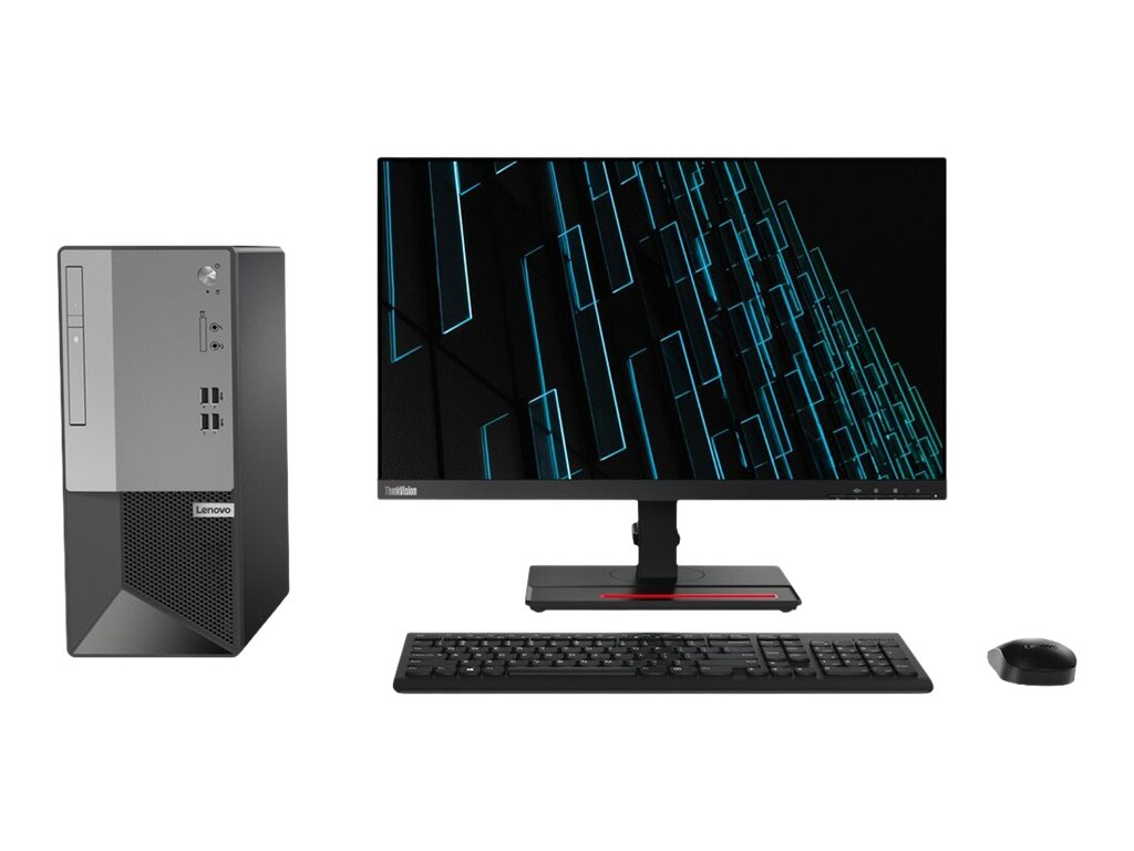 Lenovo V50t Gen 2-13IOB 11QE - Tower Core i5 10400 / up to 4.3 GHz - RAM 4 GB - HDD 1 TB - DVD-Writer - UHD Graphics 630