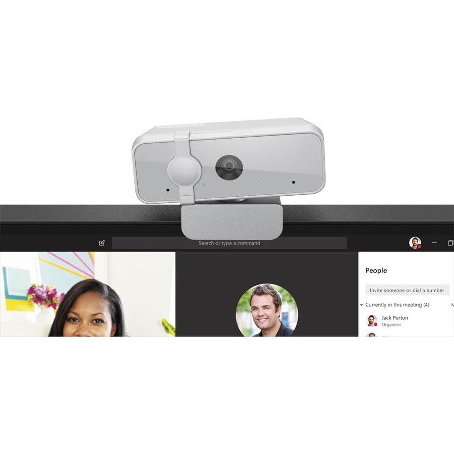 Lenovo Video Conferencing Camera - 2 Megapixel - Cloud Gray - USB 2.0 - 1 Pack(s)