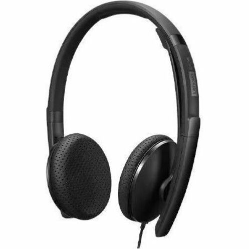 Lenovo Wired VoIP Headset (Teams) - Stereo - USB Type C - Wired - 2.2 Kilo Ohm - 20 Hz -