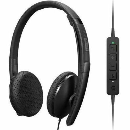 Lenovo Wired VoIP Headset (UC) - Stereo - USB Type C - Wired - 2.2 Kilo Ohm - 20 Hz - 20