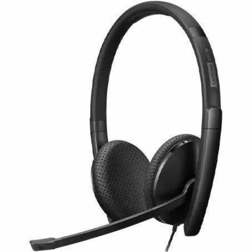 Lenovo Wired VoIP Headset (UC) - Stereo - USB Type C - Wired - 2.2 Kilo Ohm - 20 Hz - 20