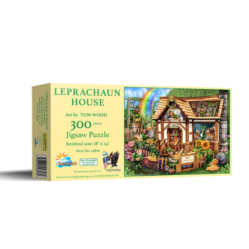 Leprechaun House 300 Piece Jigsaw Puzzle