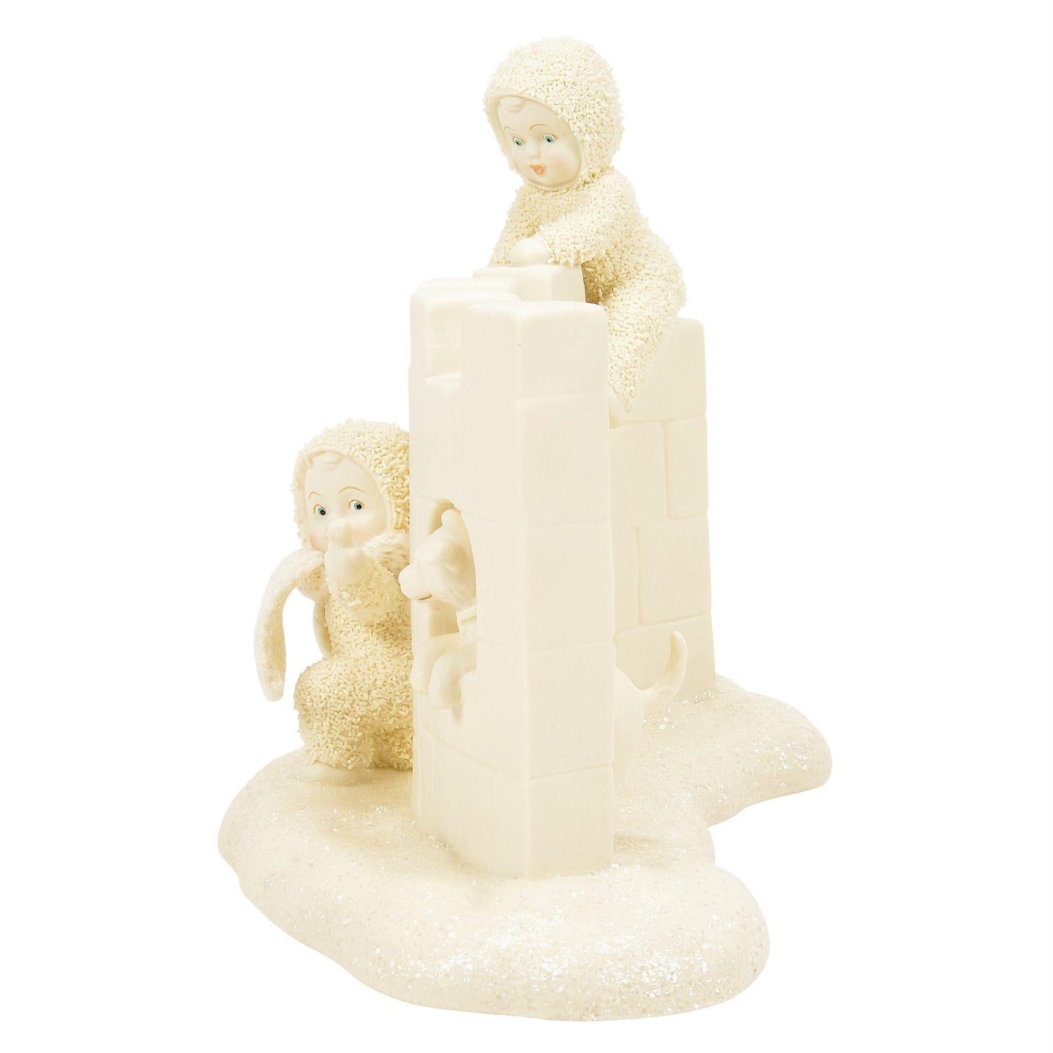 Let's Build a Snowfort Snowbabies Figurine
