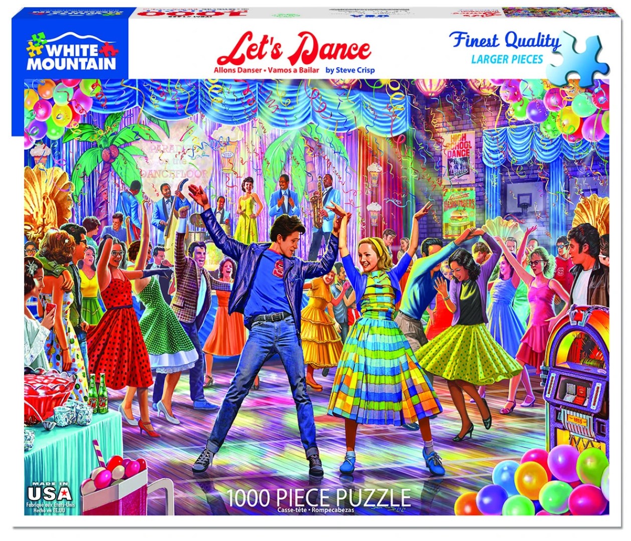 Let's Dance - 1000 Piece Jigsaw Puzzle
