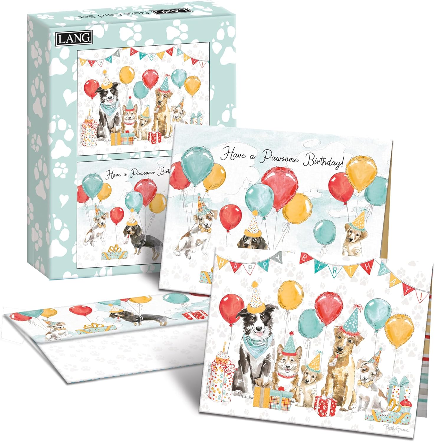 Let's Paw-ty Boxed Notes