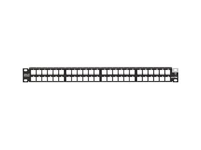Leviton Atlas-X1 Shielded Flat QuickPort - Patch panel - STP - 1U - 19 - 48 ports"