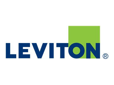 Leviton QuickPort Single-Gang - Mounting plate - white - 2 ports