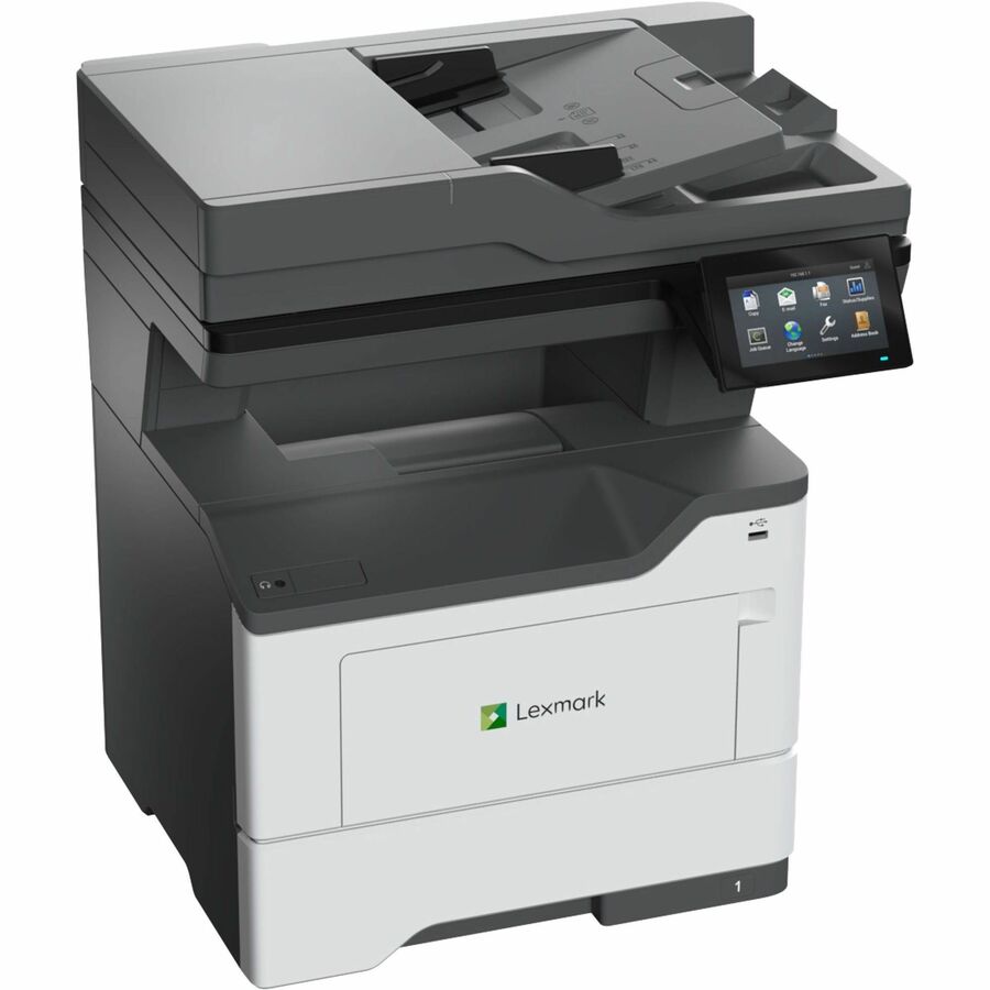 Lexmark MX532adwe Wired & Wireless Laser Multifunction Printer - Monochrome - TAA