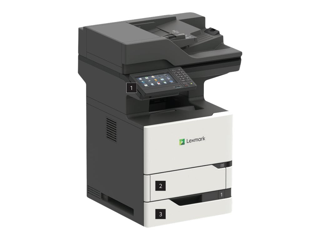 Lexmark MX721adhe - Multifunction printer - B/W - laser - Legal (8.5 in x 14 in) (original) - A4/Legal (media) - up to