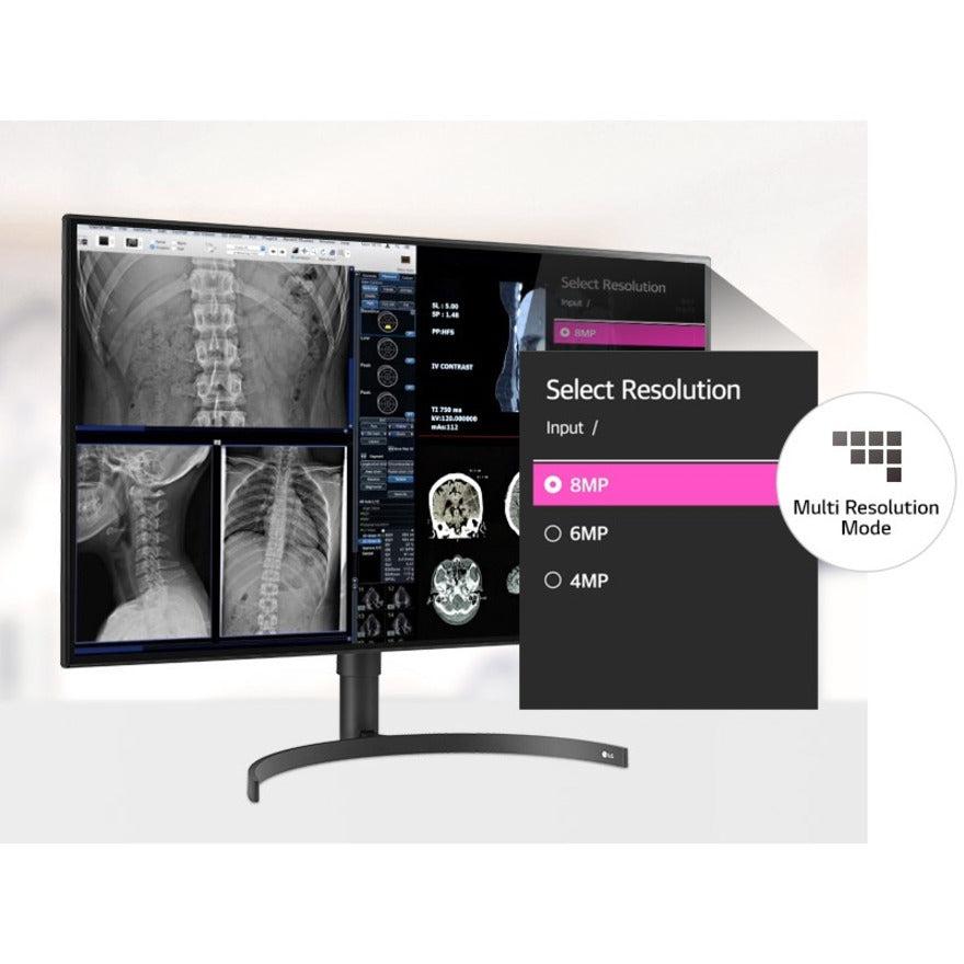 Lg 32Hl512D-B Computer Monitor 80 Cm (31.5") 3840 X 2160 Pixels Full Hd Black