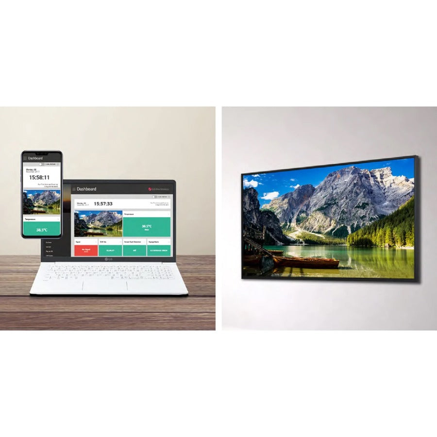 Lg 49Um3Dg Digital Signage Flat Panel 124.5 Cm (49") Ips 350 Cd/M² Black 18/7