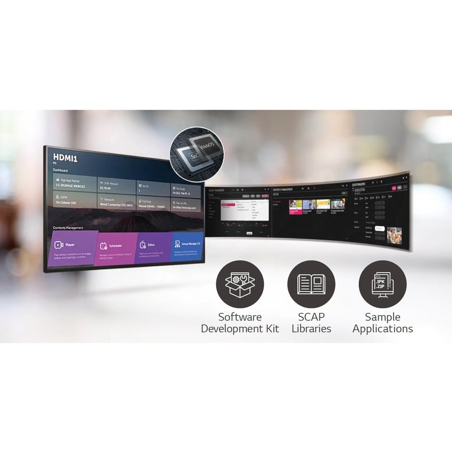 Lg 49Um3Dg Digital Signage Flat Panel 124.5 Cm (49") Ips 350 Cd/M² Black 18/7