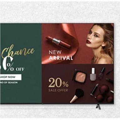 Lg 55Ur340C9Ud Signage Display Digital Signage Flat Panel 139.7 Cm (55") Ips Wi-Fi 4K Ultra Hd Blue Web Os