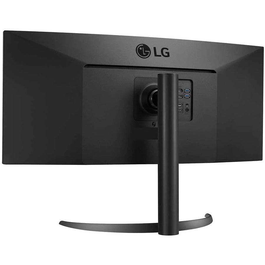 Lg Ultrawide 34Bp85Cn-B 34" Uw-Qhd Curved Screen Edge Led Gaming Lcd Monitor - 21:9 - Glossy Black, Black Hairline, Textured Black