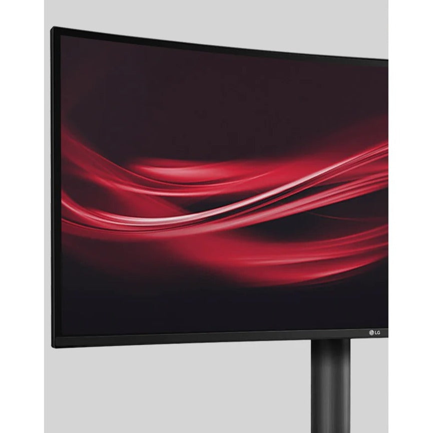 Lg Ultrawide 34Bp85Cn-B 34" Uw-Qhd Curved Screen Edge Led Gaming Lcd Monitor - 21:9 - Glossy Black, Black Hairline, Textured Black