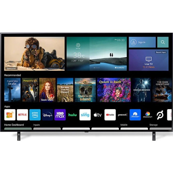 LG UQA 50NANO75UQA 50 Smart LED-LCD TV - 4K UHDTV - Black"