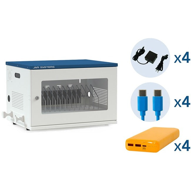 Library Starter Kit Flex-Share Station - Cse-1615 Flex-Share Charging Station, 4