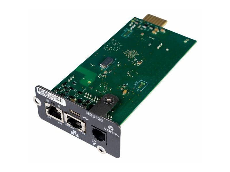 Liebert Intellislot Rdu120 - Remote Management Adapter - Gigabit Ethernet X 1