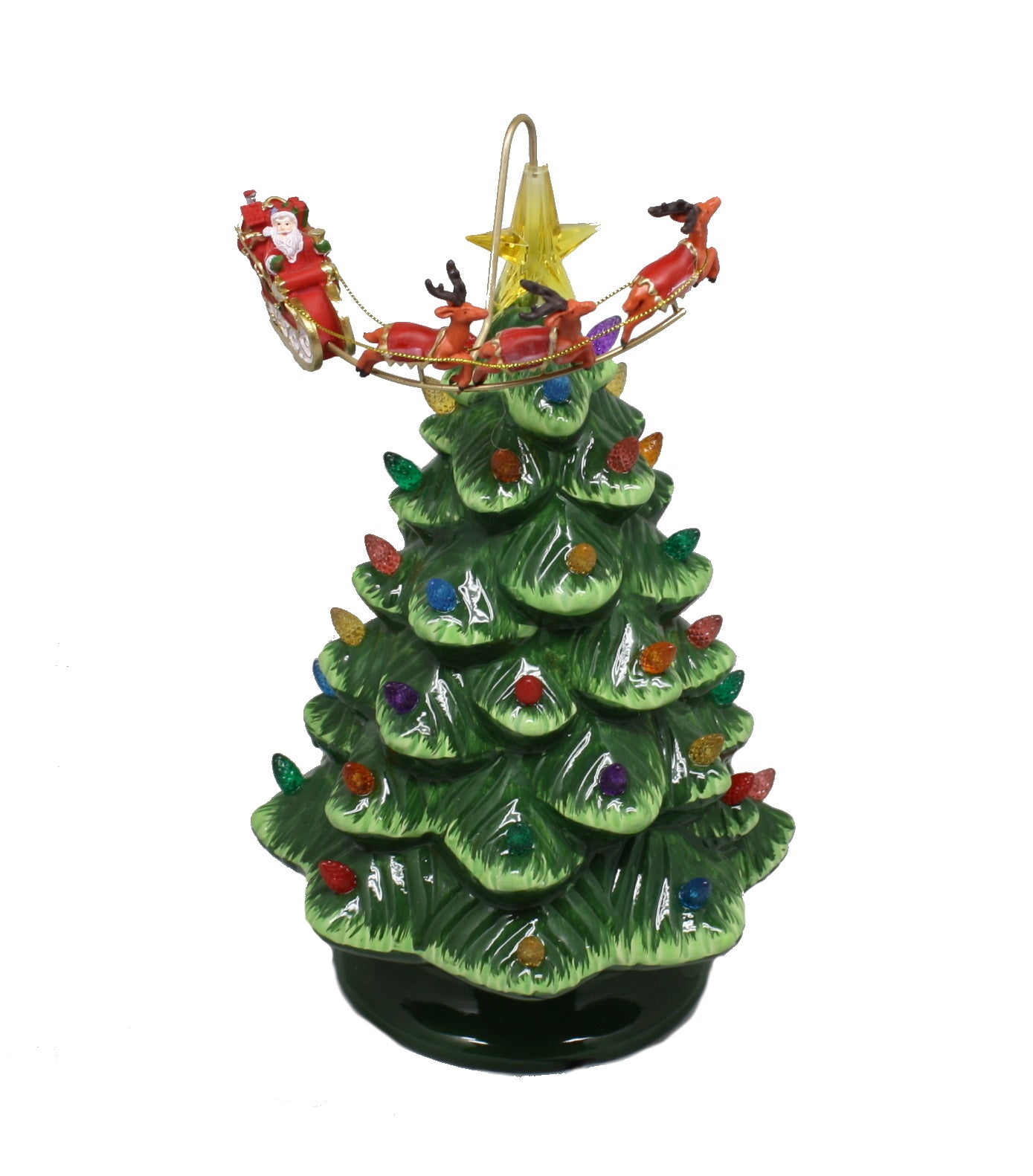 Lighted 12" Ceramic Tree