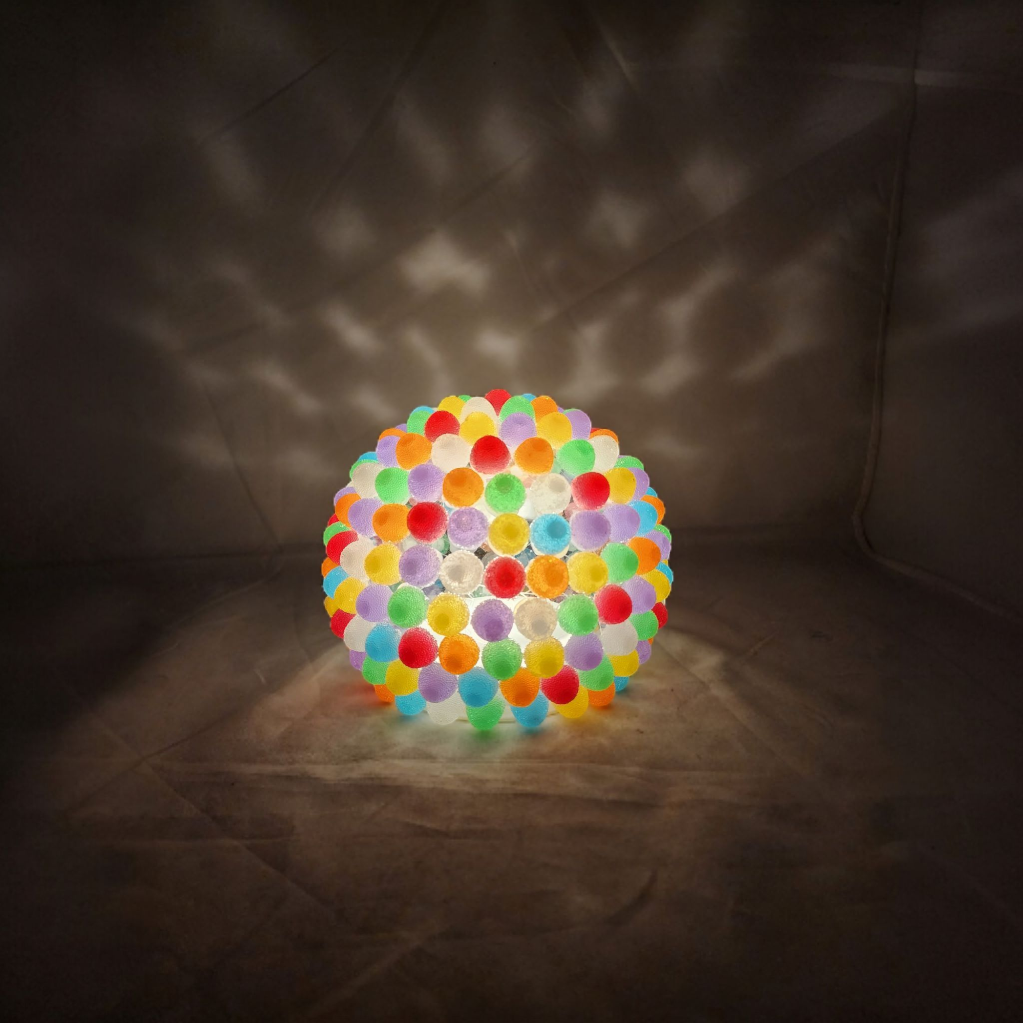 Lighted Gum Drop Candy Ball