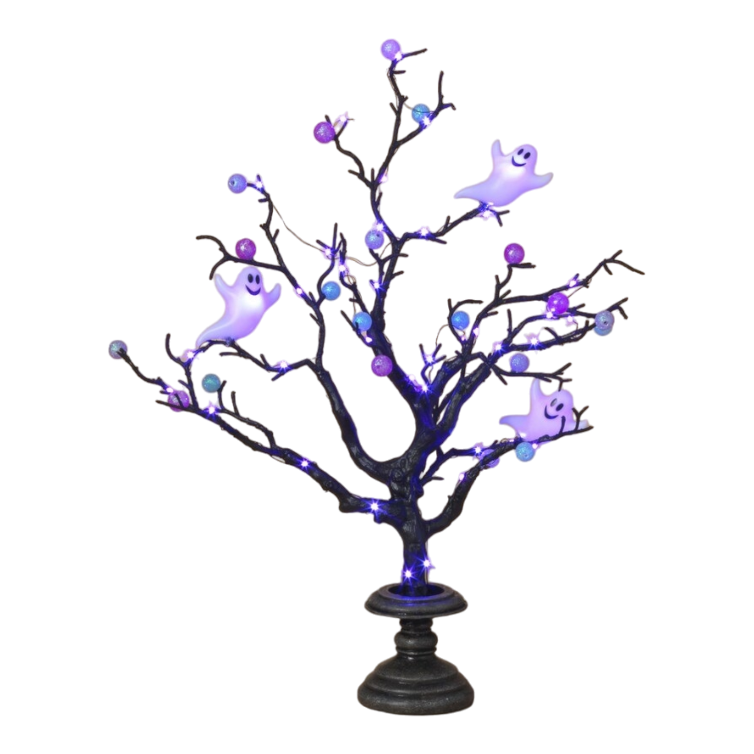 Lighted Halloween Tree - 18 Inch