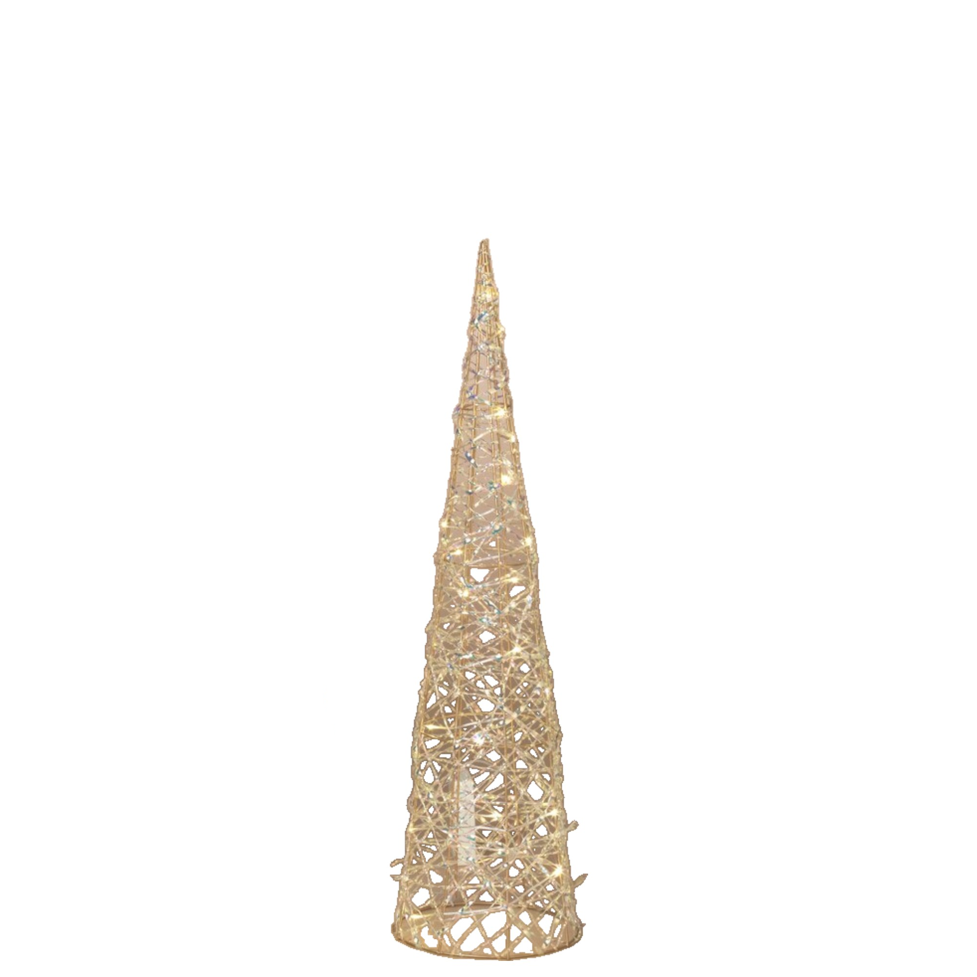 Lighted Holiday Cone Tree -