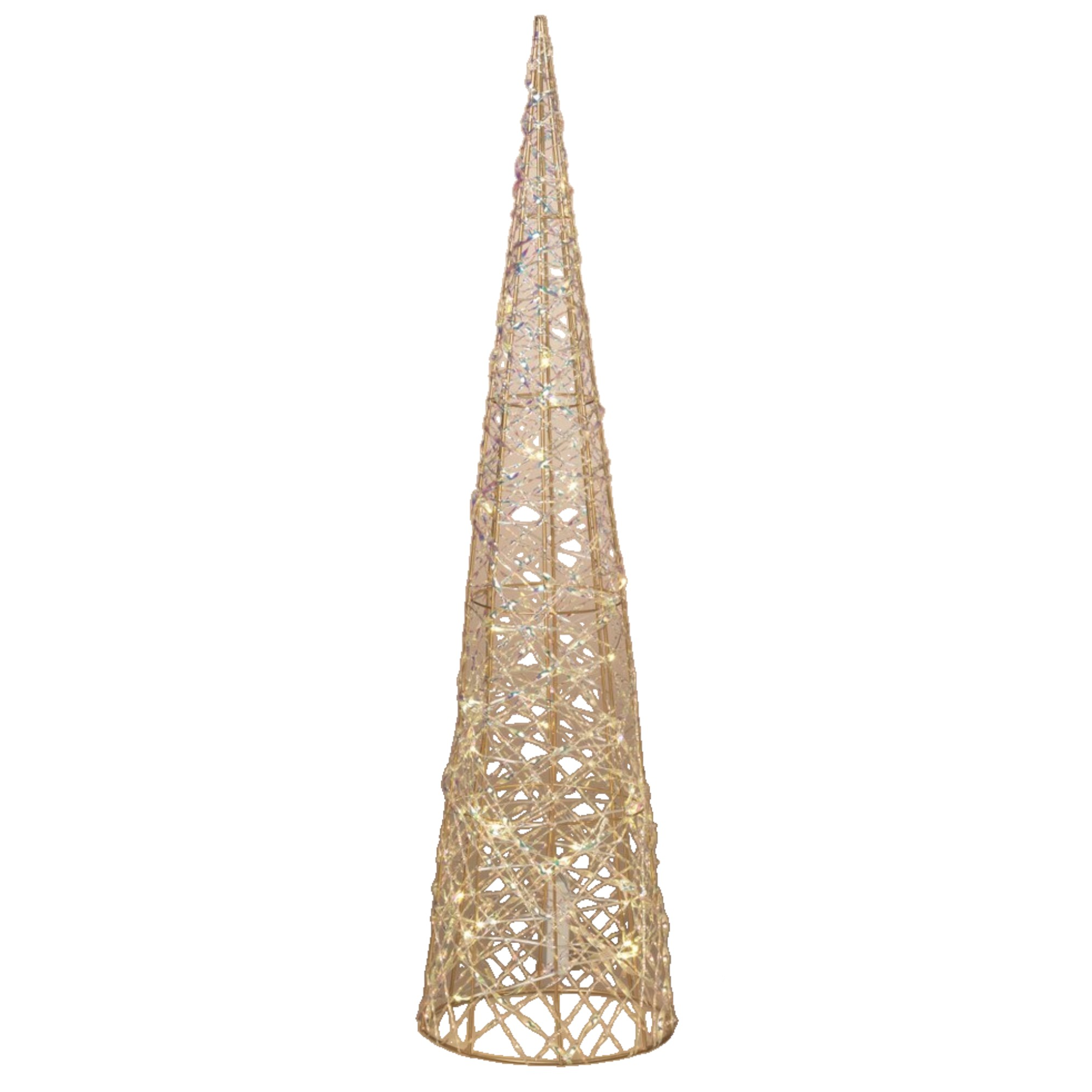 Lighted Holiday Cone Tree -