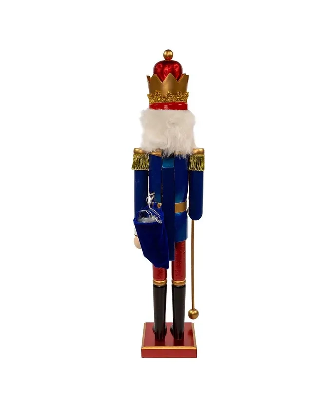 Lighted King Nutcracker – 24 Inches Tall