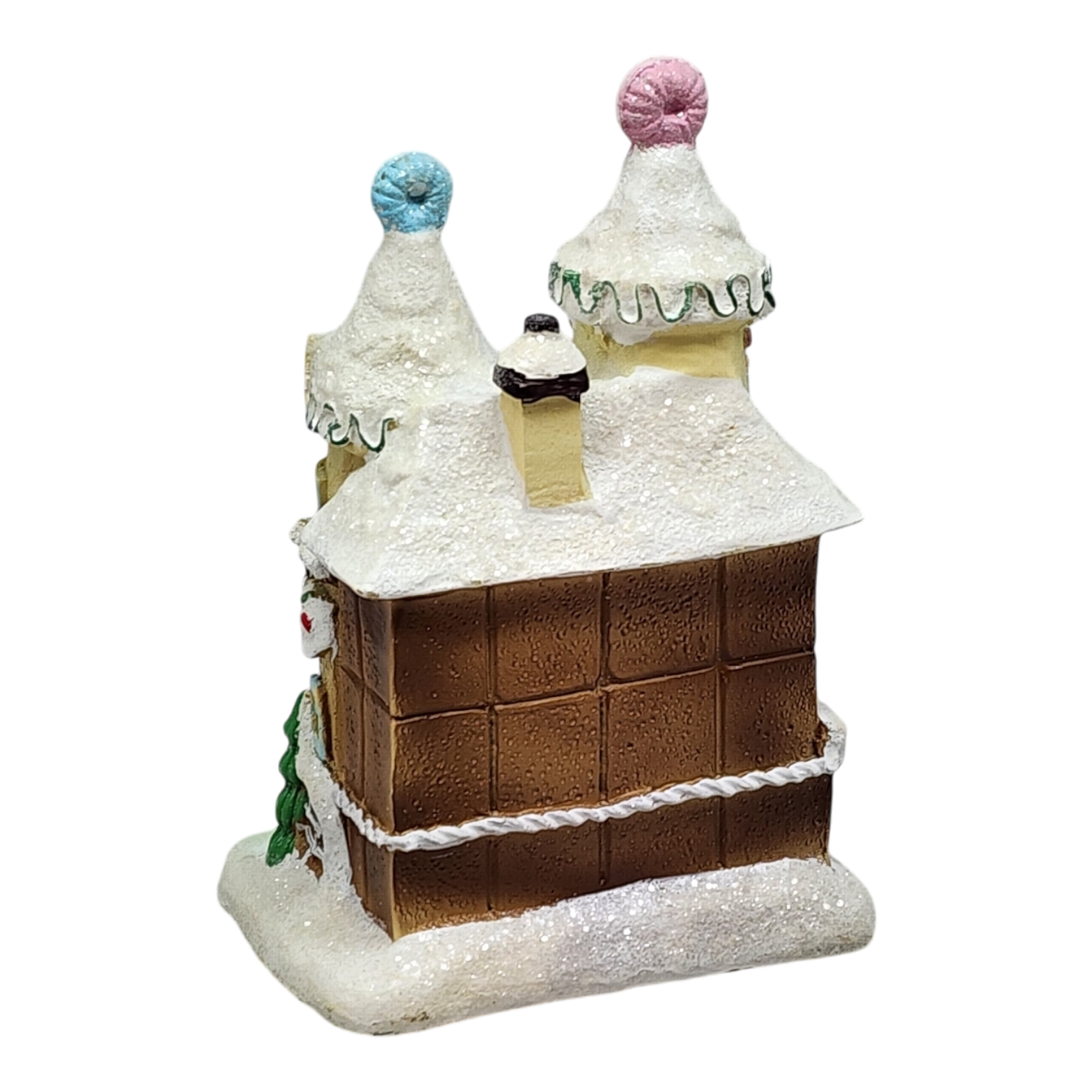 Lighted Resin Gingerbread House - Cookies