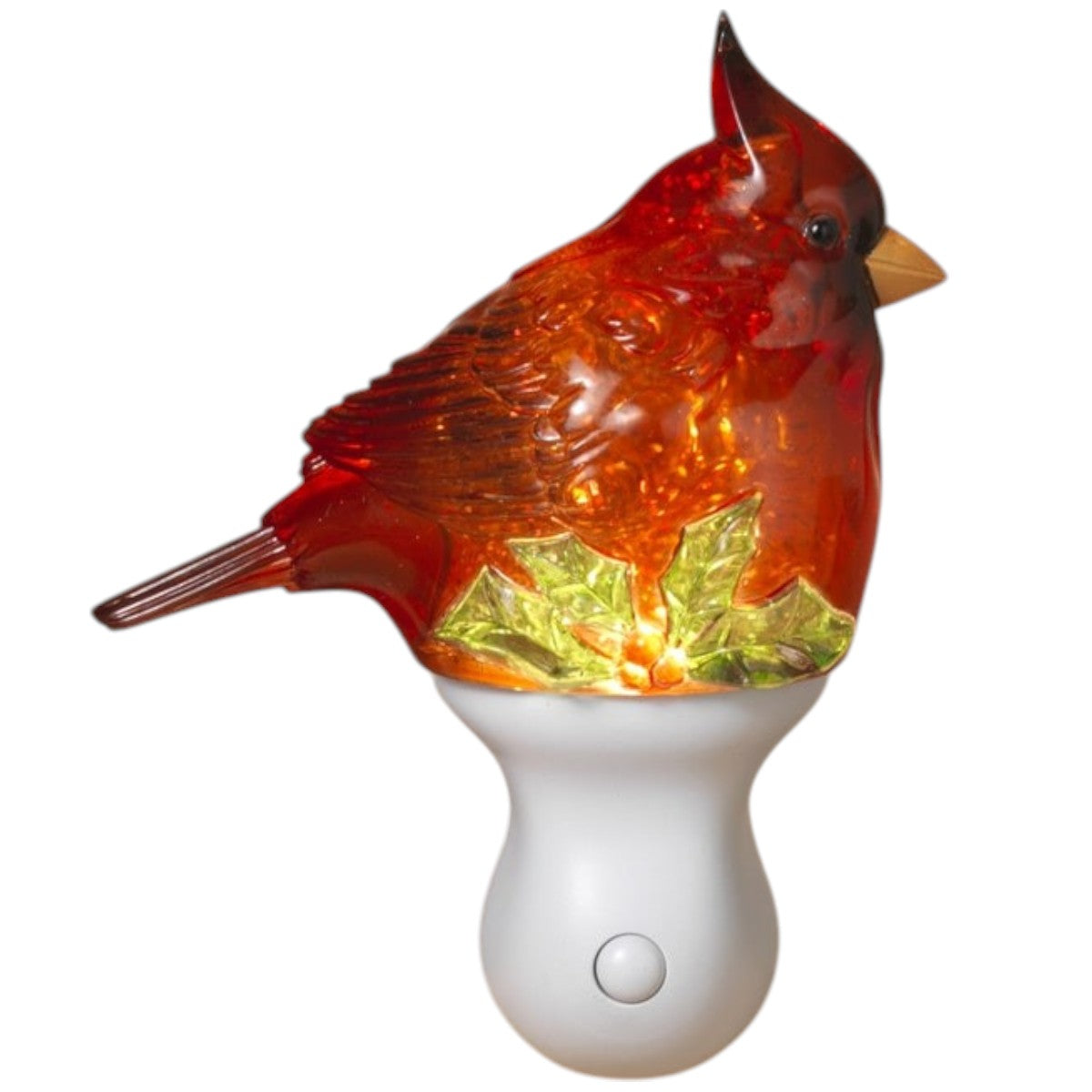 Lighted WaterGlobe Night Light - Cardinal