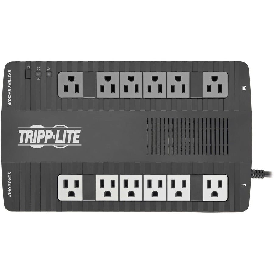 Line-Interactive UPS 900VA - AVR, 12 Outlets, Desktop/Wall Mount | TechISoft AVR900U