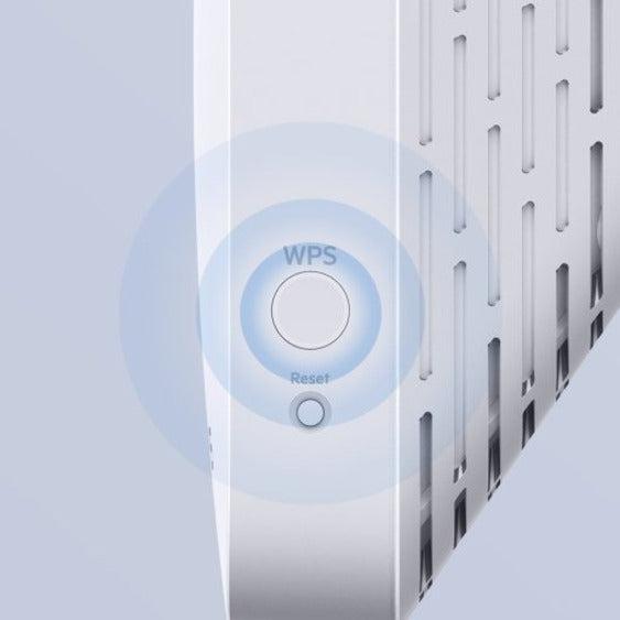 Linksys Dual Band IEEE 802.11 a/b/g/n/ac/ax 1.80 Gbit/s Wireless Range Extender
