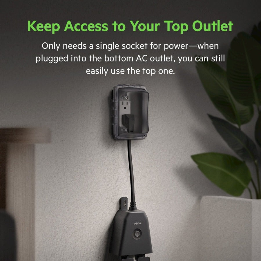 Linksys Wemo WiFi Smart Outdoor Plug WSP090