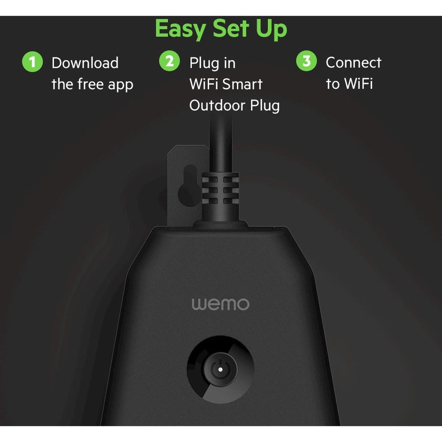 Linksys Wemo WiFi Smart Outdoor Plug WSP090