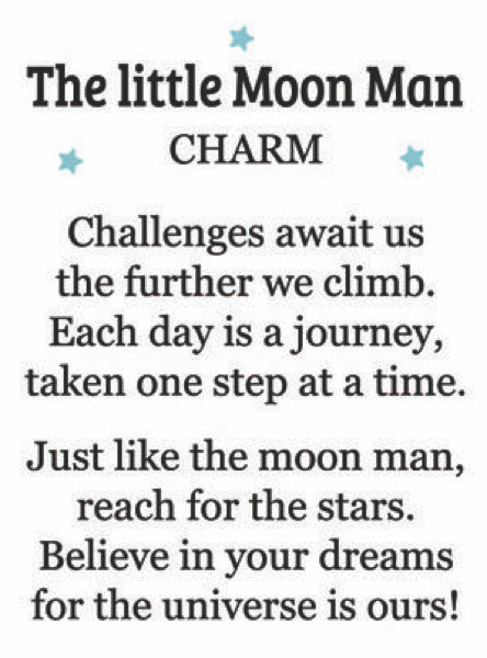 Little Moon Man Pocket Charm