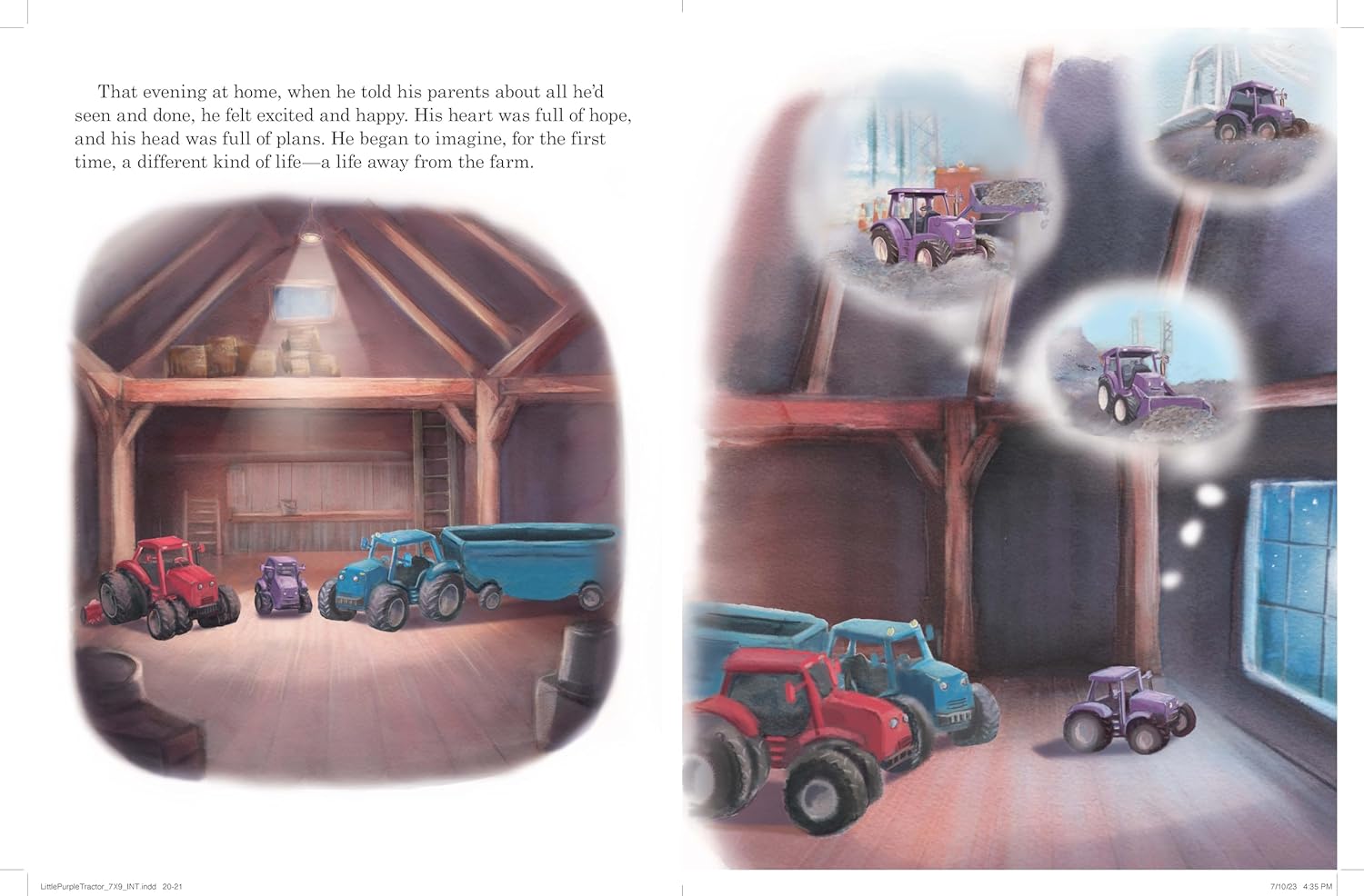 Little Purple Tractor (HC)