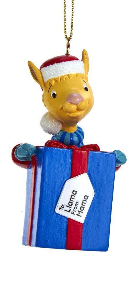 Llama Llama Mold Ornament - Hold Present from Mama Llama