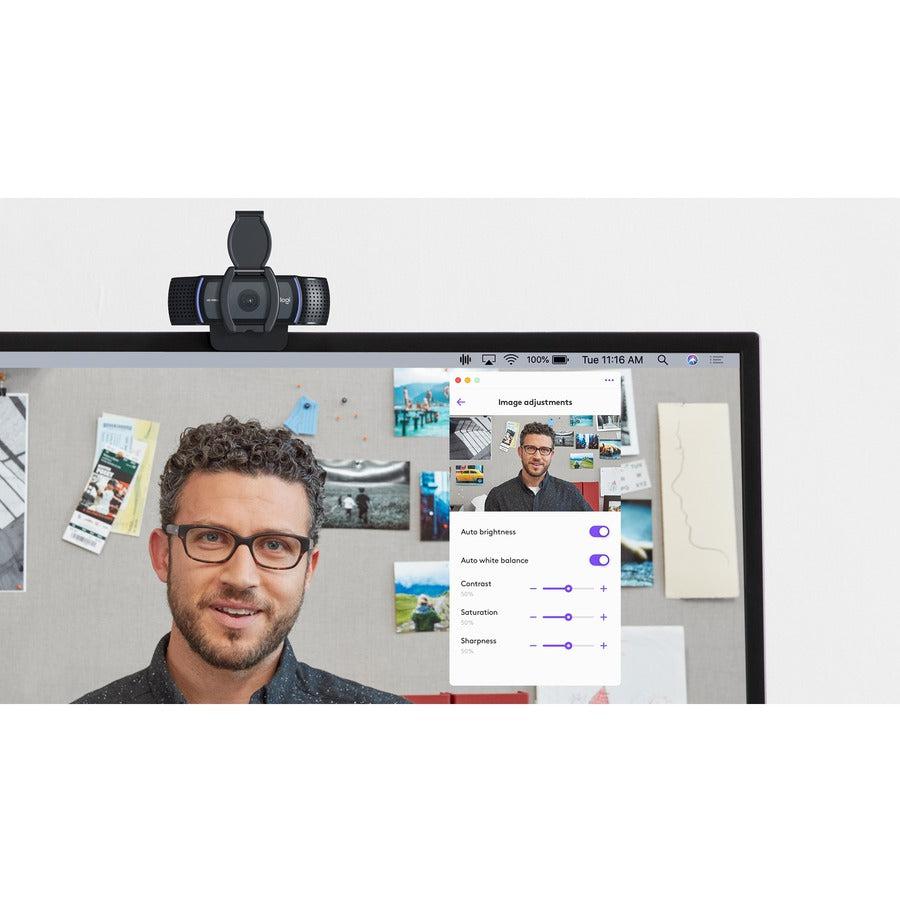 Logitech C920E Webcam 3 Mp 1920 X 1080 Pixels Usb 3.2 Gen 1 (3.1 Gen 1) Black