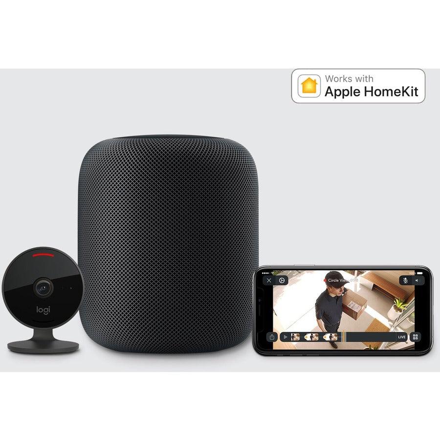 Logitech Circle View Camera Ip Security Camera Indoor & Outdoor Bullet 1920 X 1080 Pixels Desk/Wall