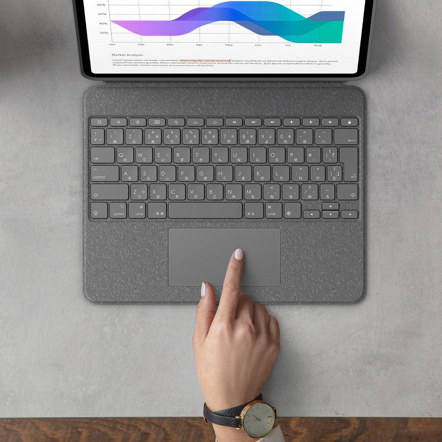 Logitech Combo Touch Keyboard/Cover Case for 12.9 Apple 920-010097