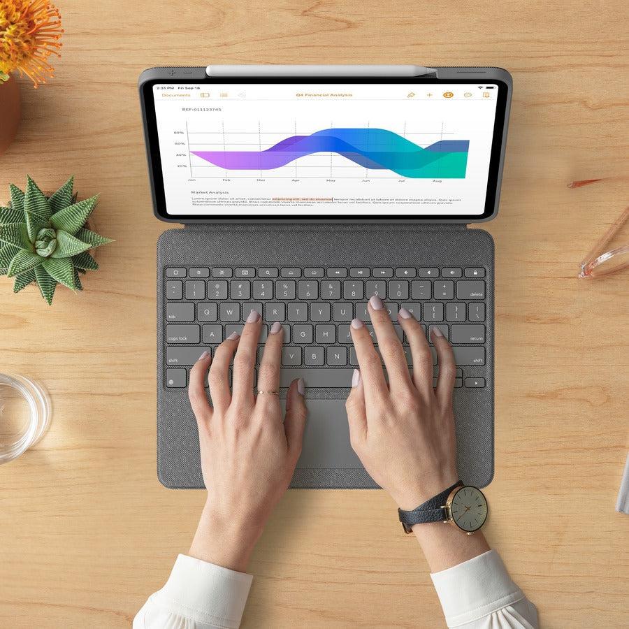 Logitech Combo Touch Keyboard/Cover Case for 12.9 Apple 920-010097