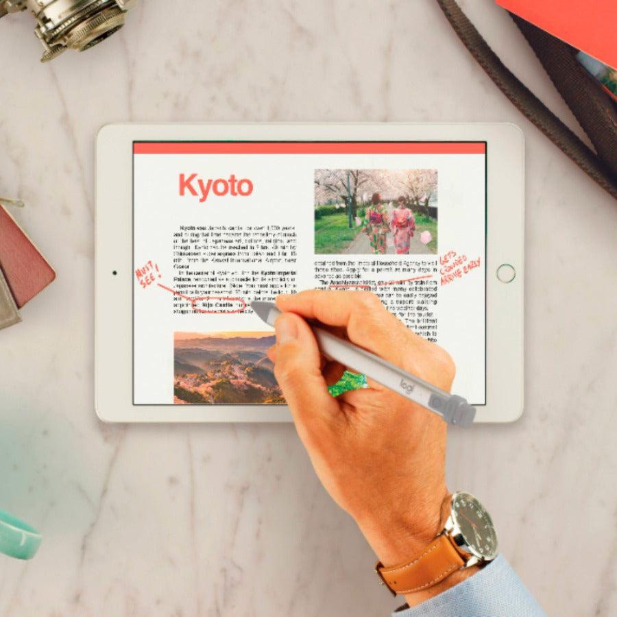Logitech Crayon Stylus Pen 20 G Silver