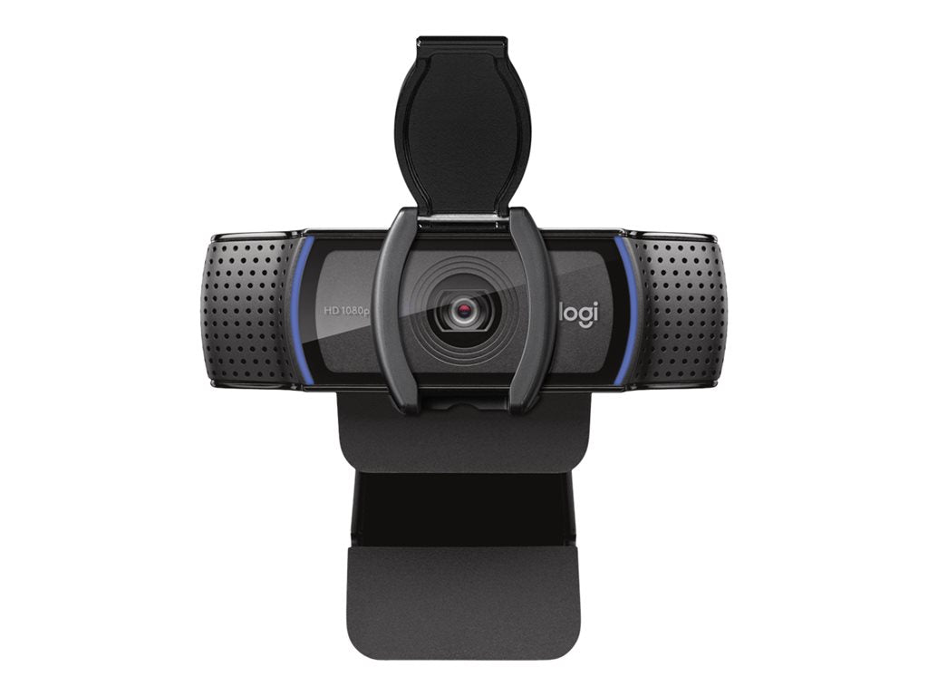 Logitech Essential Collaboration Bundle - Webcam - color - 1920 x 1080 - audio - USB - with Logitech USB Headset H390